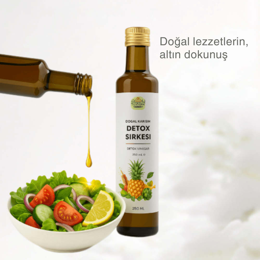 YUVADAN Ananas Detox Sirkesi | Doğal Karışım, Katkısız, Smoothie & Salatalara Uygun